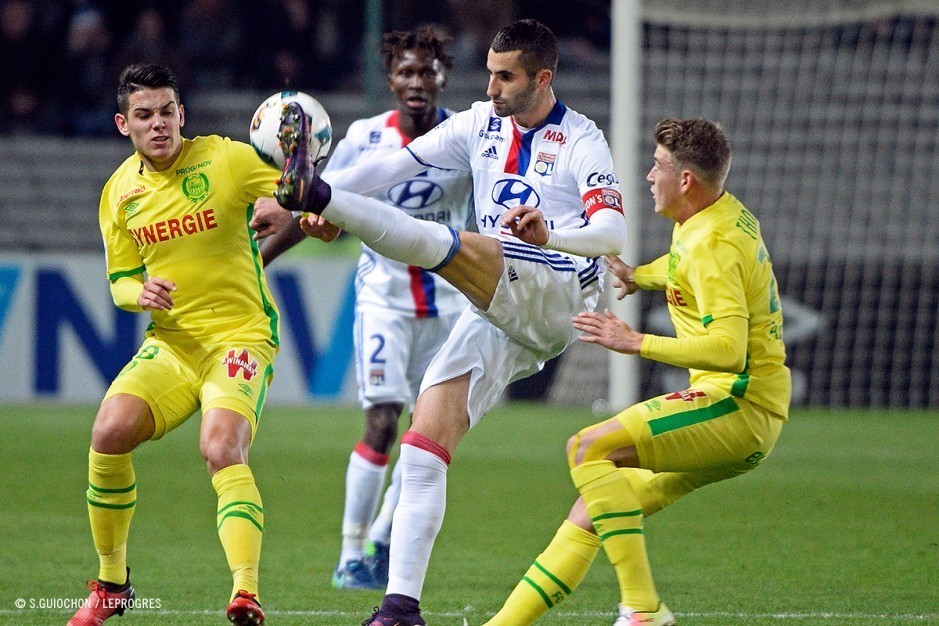 里昂客场挑战南特，取胜积分